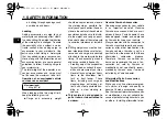 Preview for 14 page of Yamaha TT250RZ Owner'S Manual