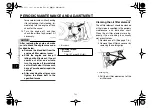 Preview for 50 page of Yamaha TT250RZ Owner'S Manual