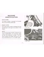 Preview for 11 page of Yamaha TT500C 1976 Owner'S Manual