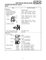 Preview for 11 page of Yamaha TW200N Service Manual