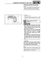 Preview for 31 page of Yamaha TW200N Service Manual