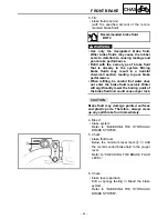 Preview for 61 page of Yamaha TW200N Service Manual