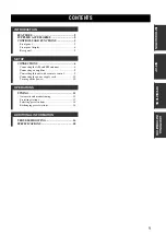 Preview for 5 page of Yamaha TX 497 - Radio Tuner Owner'S Manual