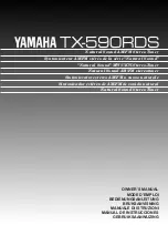 Preview for 1 page of Yamaha TX-590RDS Owner'S Manual