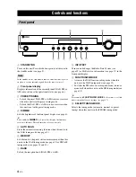 Preview for 6 page of Yamaha TX-761DAB Owner'S Manual