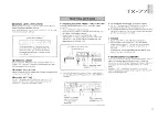 Preview for 7 page of Yamaha TX-77 Owner'S Manual