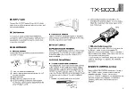 Preview for 5 page of Yamaha TX-900 Owner'S Manual