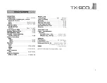 Preview for 9 page of Yamaha TX-900 Owner'S Manual