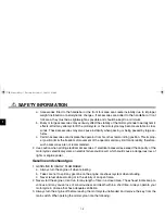 Preview for 13 page of Yamaha V-Star XVS1100ATC Owner'S Manual