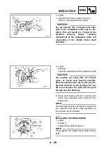 Preview for 229 page of Yamaha VMX12 2001 Service Manual