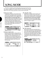 Preview for 74 page of Yamaha W5 Owner'S Manual