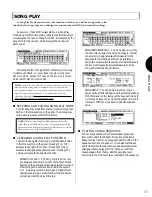 Preview for 75 page of Yamaha W5 Owner'S Manual