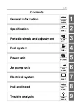 Preview for 3 page of Yamaha WaveRunner FX SHO Service Manual