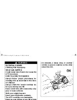 Preview for 88 page of Yamaha WOLVERINE YFM45FXV Owner'S Manual