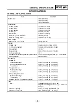 Preview for 9 page of Yamaha WOLVERINE YFM45FXV Supplementary Service Manual