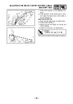 Preview for 42 page of Yamaha WOLVERINE YFM45FXV Supplementary Service Manual