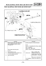 Preview for 80 page of Yamaha WOLVERINE YFM45FXV Supplementary Service Manual