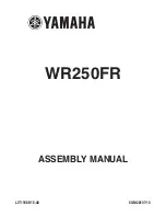 Preview for 3 page of Yamaha WR250F(R) Assembly Manual