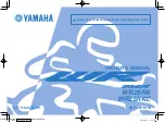 Yamaha WR25RK Owner'S Manual preview