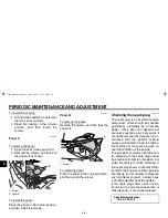 Preview for 46 page of Yamaha XCITY VP250 Owner'S Manual