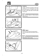 Preview for 29 page of Yamaha XL700Y WaveRunner Owner'S/Operator'S Manual