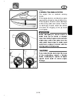 Preview for 34 page of Yamaha XL700Y WaveRunner Owner'S/Operator'S Manual