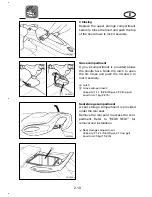 Preview for 37 page of Yamaha XL700Y WaveRunner Owner'S/Operator'S Manual