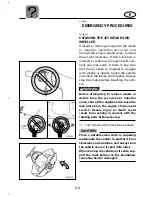 Preview for 93 page of Yamaha XL700Y WaveRunner Owner'S/Operator'S Manual