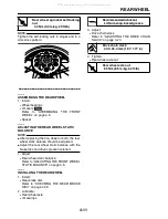 Preview for 95 page of Yamaha XT250X 2008 Service Manual