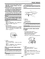 Preview for 105 page of Yamaha XT250X 2008 Service Manual