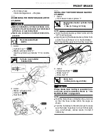 Preview for 106 page of Yamaha XT250X 2008 Service Manual