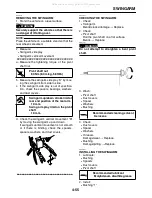 Preview for 139 page of Yamaha XT250X 2008 Service Manual