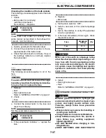 Preview for 262 page of Yamaha XT250X 2008 Service Manual