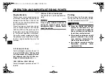 Preview for 38 page of Yamaha XT250Z Owner'S Manual