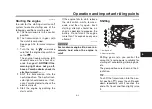 Preview for 41 page of Yamaha Y15ZR Owner'S Manual