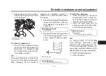 Preview for 55 page of Yamaha Y15ZR Owner'S Manual