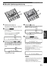 Preview for 109 page of Yamaha YAS 71 - Air-Surround XTREME Speaker Sys Owner'S Manual