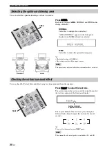 Preview for 24 page of Yamaha YAS-81 Owner'S Manual