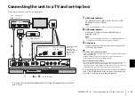 Preview for 13 page of Yamaha YAS-CU706 Quick Start Manual