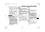 Preview for 73 page of Yamaha YBR125ESD Owner'S Manual