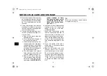 Preview for 74 page of Yamaha YBR125ESD Owner'S Manual