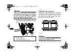 Preview for 104 page of Yamaha YFM25RY Owner'S Manual