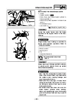 Preview for 50 page of Yamaha YFM350R-W Supplementary Service Manual