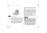 Preview for 70 page of Yamaha YFM350RB Owner'S Manual