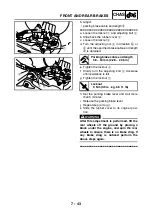 Preview for 326 page of Yamaha YFM700RV 2006 Service Manual