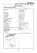 Preview for 24 page of Yamaha YFM700RV 2009 Service Manual