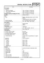 Preview for 25 page of Yamaha YFM700RV 2009 Service Manual