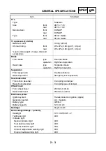 Preview for 26 page of Yamaha YFM700RV 2009 Service Manual