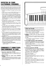 Preview for 10 page of Yamaha YFP-70 Owner'S Manual