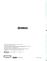 Preview for 21 page of Yamaha YHR-567 (German) Bedienungsanleitung